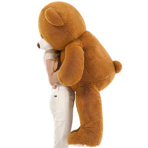 MaoGoLan Giant Teddy Bear 50in Large Stuffed Animal Jumbo Big Bear Plush, Soft Teddy Plush Toy for Kids Teens Girls Birthday Gift Cute Decorations for Baby Shower Themed Party - Image 1