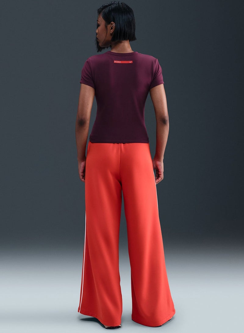 Nike Nsw Mid Cropped Glossy Jacket - Image 2