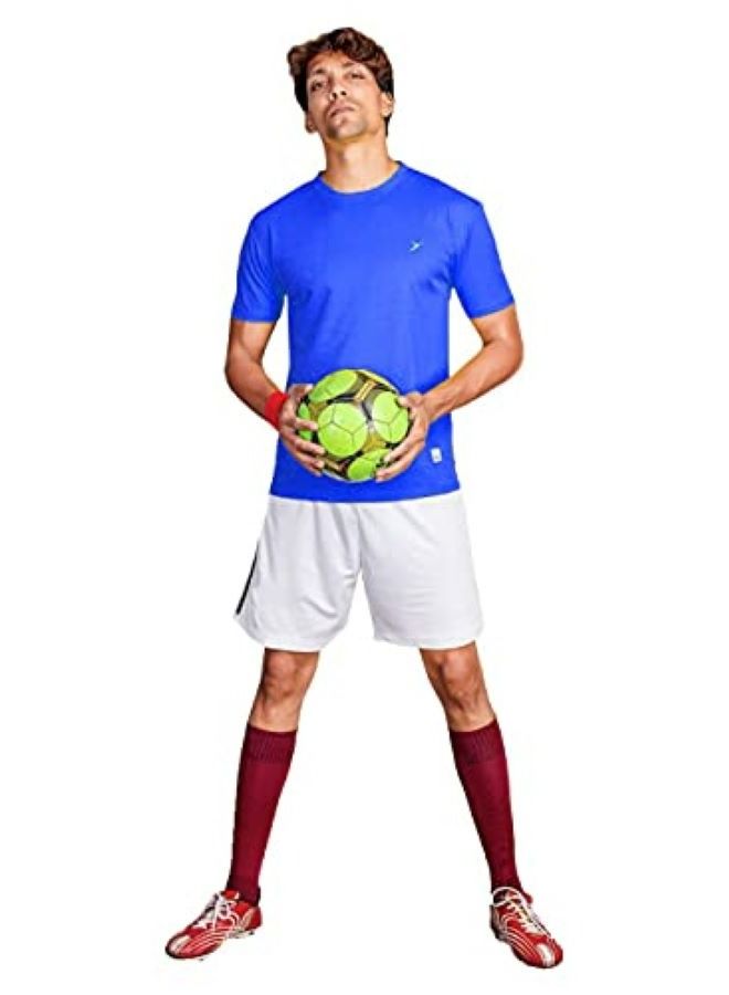 Men's Dry Fit Exercise Gym T-Shirt Blue  - Image 1
