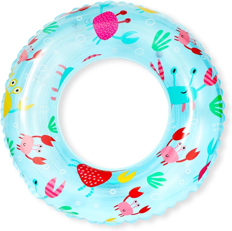 Mulic Inflatable Pool Floats for Children Kids - 3 Pack Swim Ring Tube Toys for Swimming Pool Outdoor Beach Party - Image 4