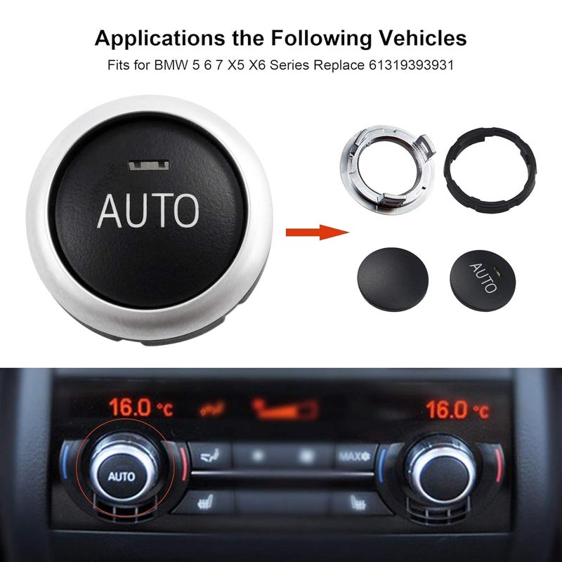 YUANTUO A/C Air Conditioning Knob Control for BMW - Image 3