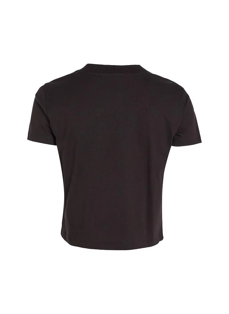 كالفن كلاين جينز Crew Neck Logo T-Shirt