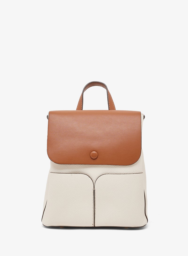 Ginger Roll Top Backpack - Image 1