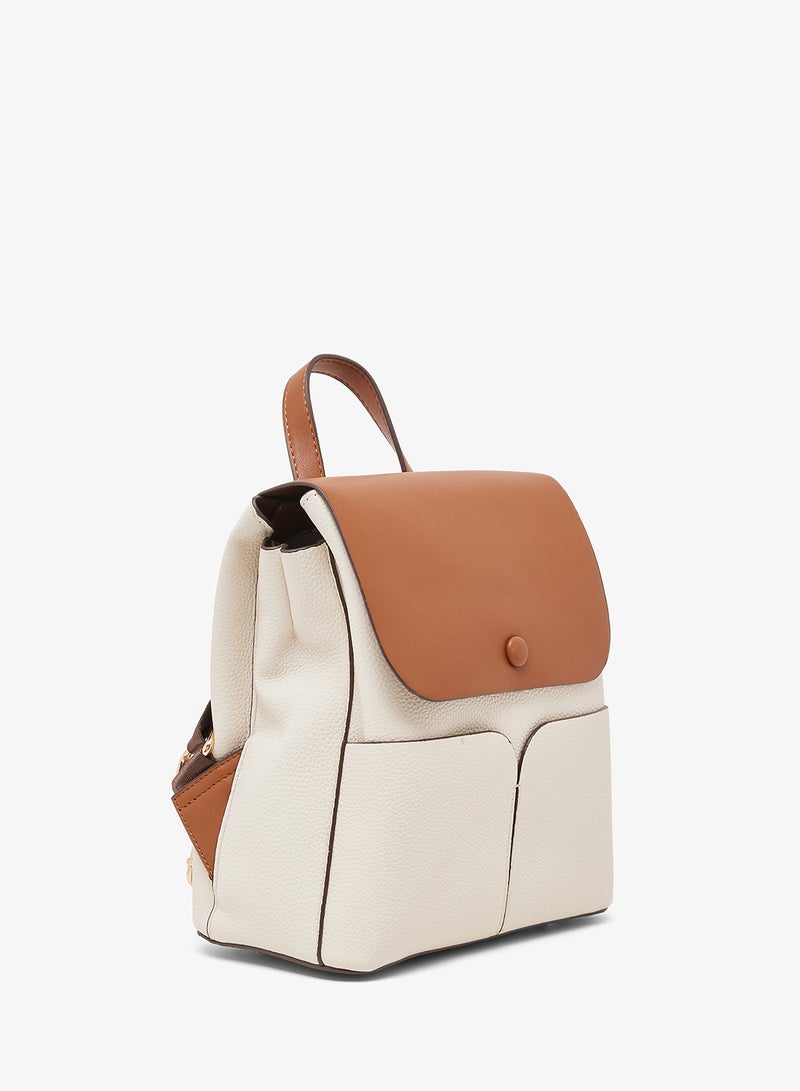 Ginger Roll Top Backpack - Image 3