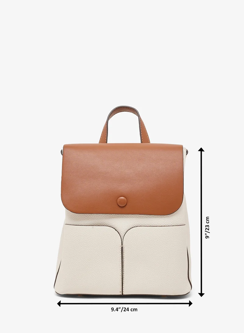 Ginger Roll Top Backpack