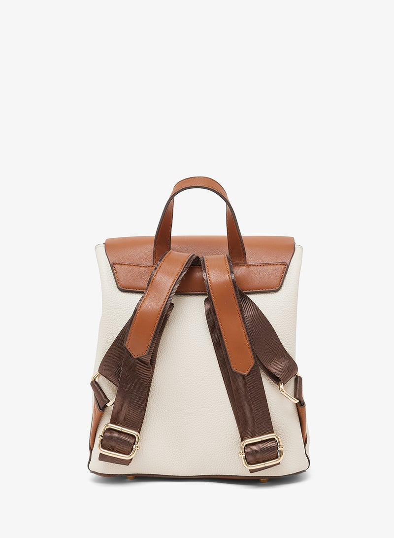 Ginger Roll Top Backpack - Image 2