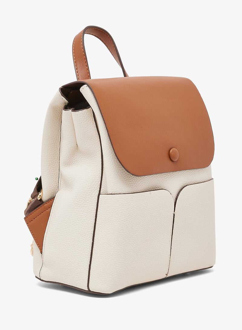 Ginger Roll Top Backpack - Image 4