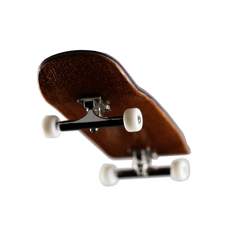 NOAHWOOD Wooden PRO 90 Fingerboard Complete Noah Team 90 Short Nose Short Tail Hand MadeDeck 34mm Prince Silvery TrucksNW PRO Wheels ii Set - Image 2