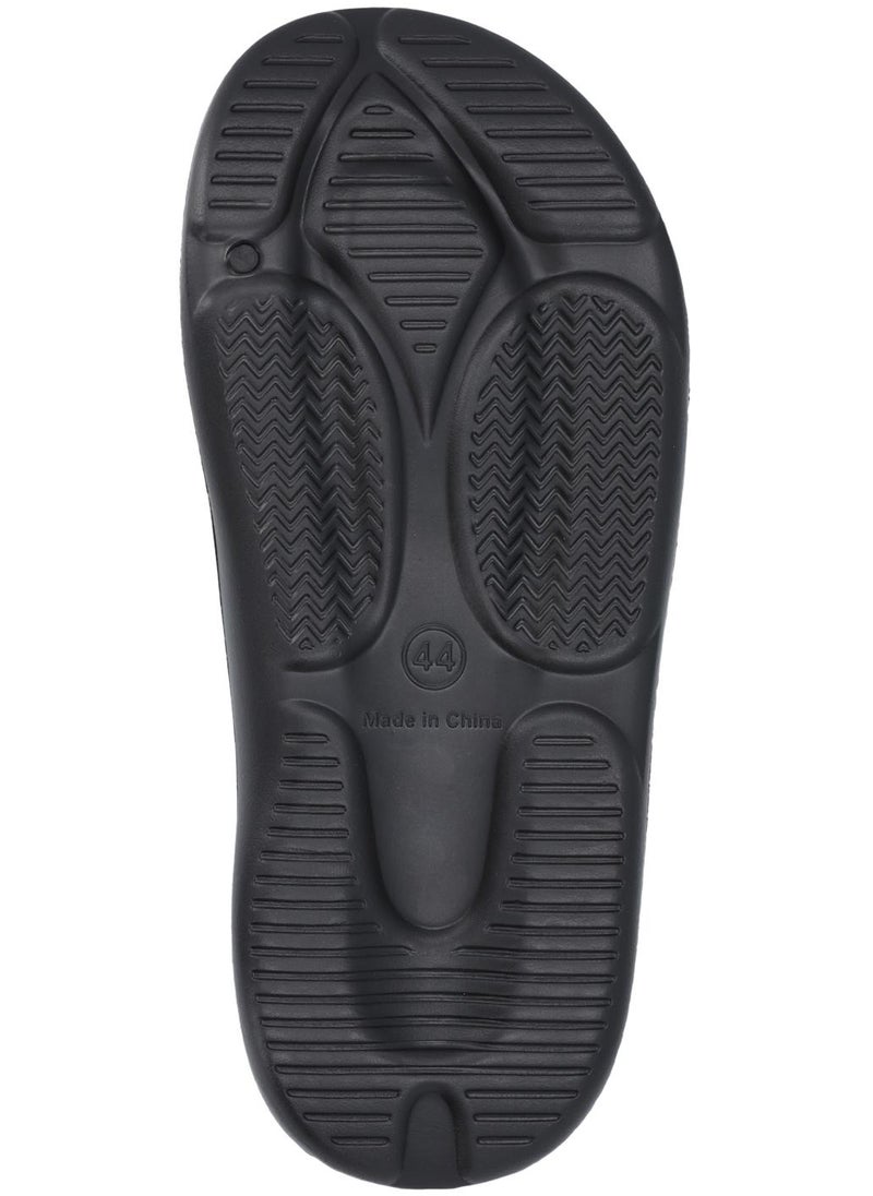 Demix - DemixMen's Flip-Flops Airbase Black – Comfortable & Durable, Ideal for Casual Wear, Beach, and Everyday Use, Stylish and Practical Design - Image 1
