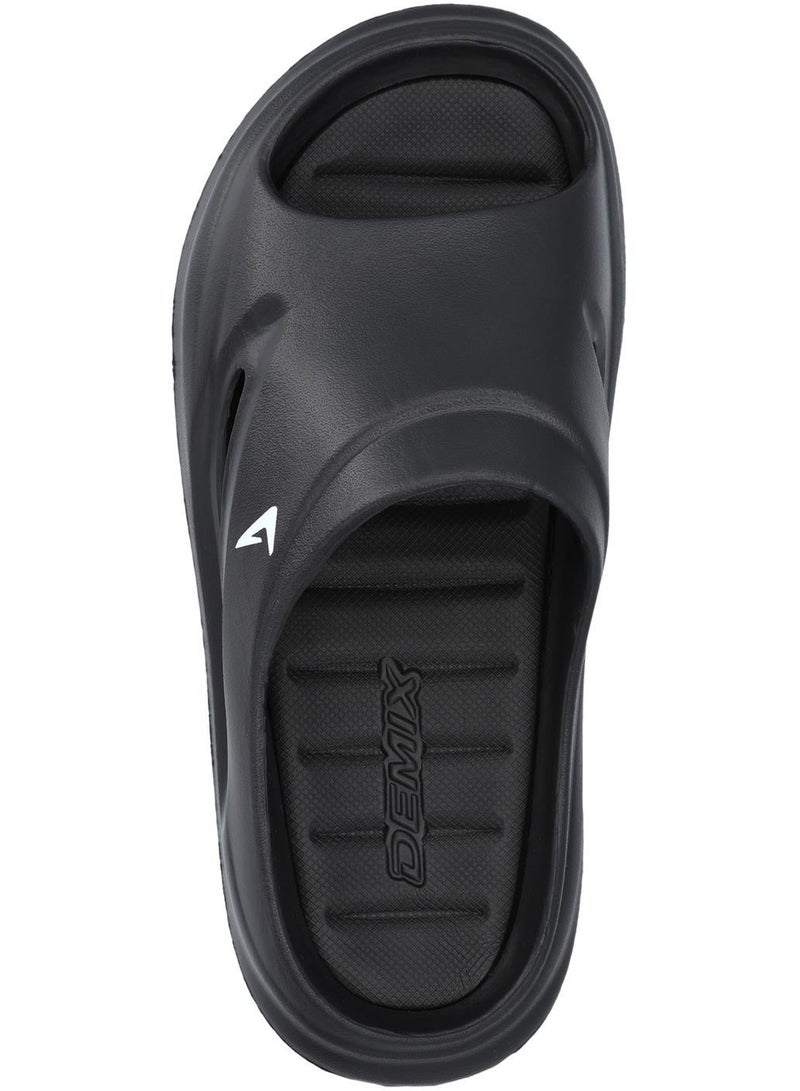 Demix Men's Flip-Flops – Black Comfortable and Durable Sandals for Beach, Casual Wear and Everyday Use - Image 4