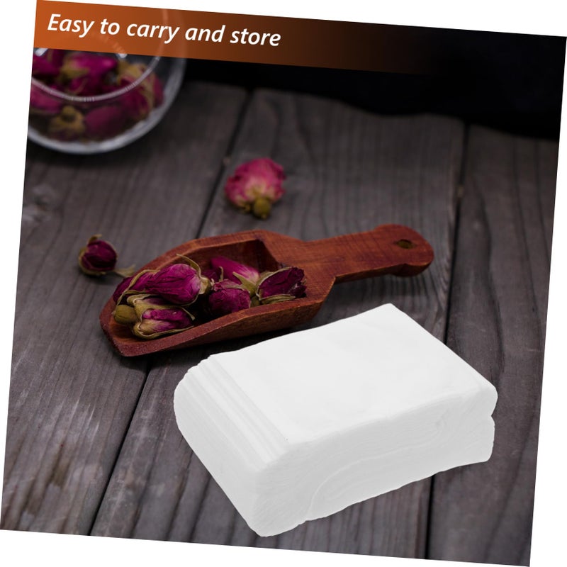 Reusable Non Woven Drawstring Sachet Bags 100pcs For Loose Tea Spices Aromatic Items - Image 5