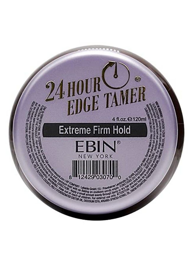 EBIN NEW YORK 24 Hour Edge Tamer E Firm Hold 4 Fl.Oz./ 120Ml No Flaking No White Residue Shine And Smooth Texture With Argan Oil And Castor Oil - Image 2