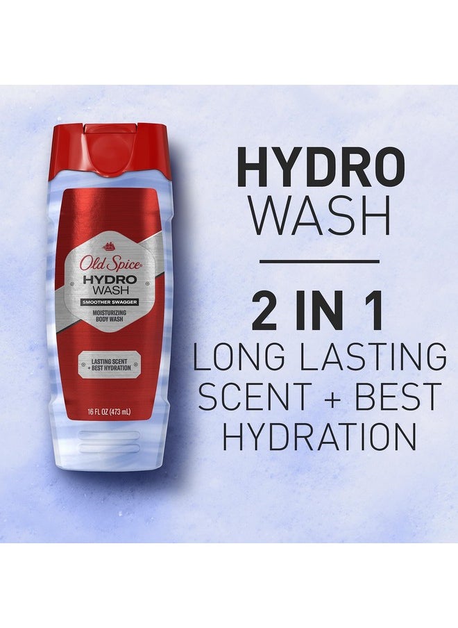 Old Spice - Old Spice Hydro Body Wash for Men, Smoother Swagger Scent, Hardest Working Collection, 16 Ounce - Image 1
