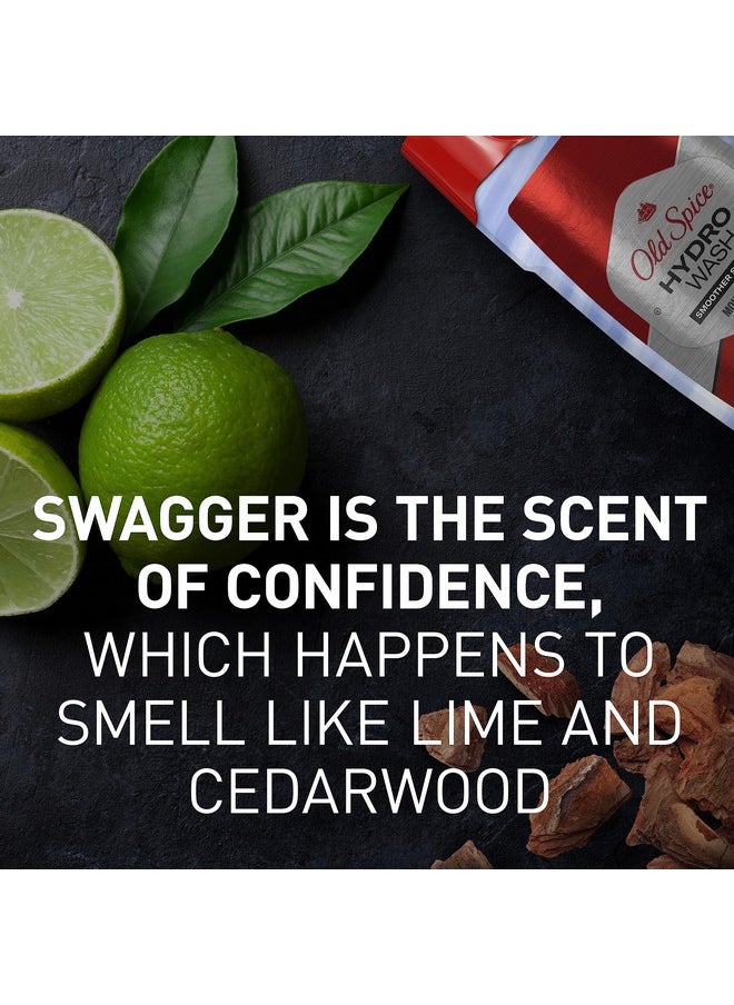 Old Spice - Old Spice Hydro Body Wash for Men, Smoother Swagger Scent, Hardest Working Collection, 16 Ounce - Image 1