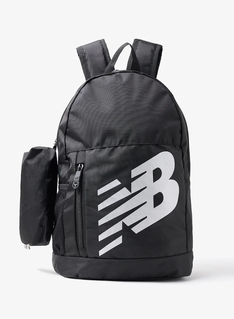 نيو بالانس حقيبة ظهر بشعار للأطفال مع مقلمة