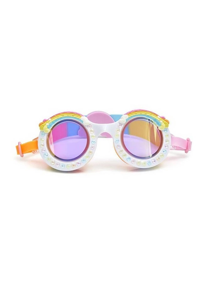 Bling2O Bling2O Aqua2ude Glitter Rhinestone Rainbow Swim Goggles - Image 1