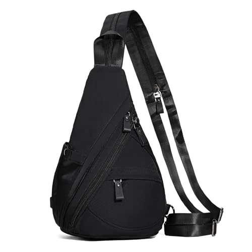 KL928 Nylon Sling Bag - Small Crossbody Backpack Shoulder Casual Daypack Multipurpose Rucksack for Men Women - Image 1