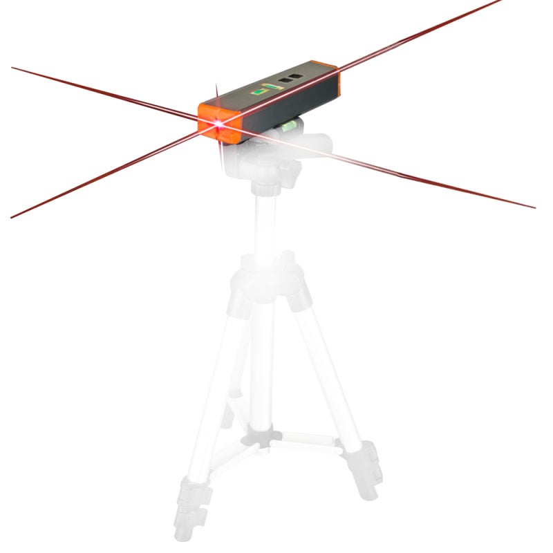 Red Lines Level Home Decoration Line Marker Infrared Ground Leveler Multi-function Leveling Ruler - Image 3