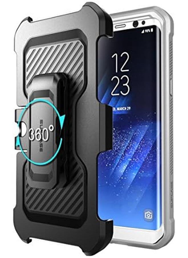 SupCase - Unicorn Beetle Pro Series Phone Case For Samsung Galaxy S8 Plus Full Body Rugged Holster Case With Built In Sp For Galaxy S8 Plus White - Image 1