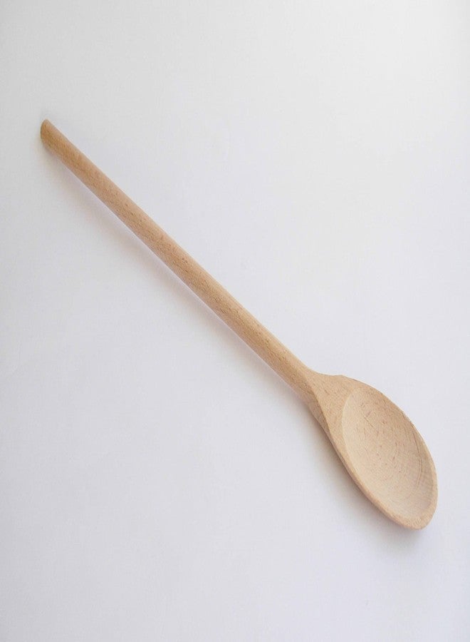 Tredoni 16" Wooden Spoon - Baking/Cooking/Stirring Spoon Utensil (40 cm) - Image 2