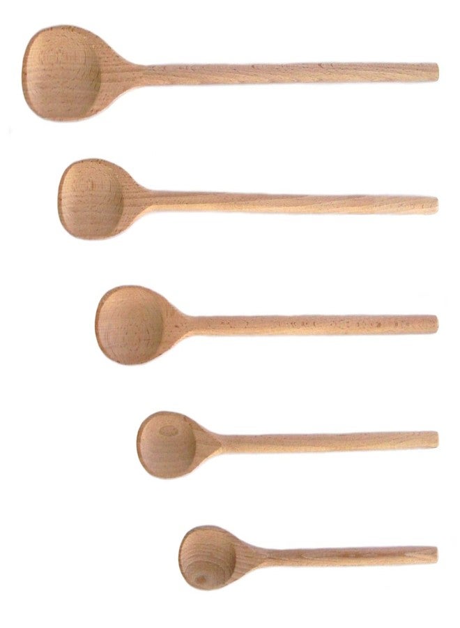 Tredoni 16" Wooden Spoon - Baking/Cooking/Stirring Spoon Utensil (40 cm) - Image 3