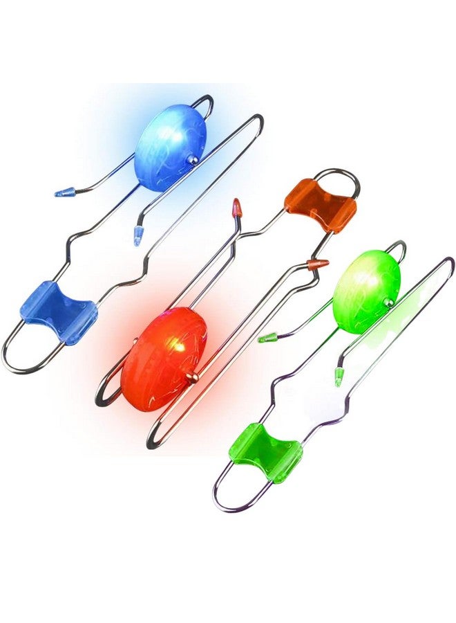 ArtCreativity مجموعة عجلات جيرو المضيئة الكلاسيكية من آرت كرييتيفيتي للأطفال - 3، 8.5 بوصة، تأثيرات إضاءة دوارة ساحرة، ألعاب دوارة للأطفال ذوي التوحد، ألعاب حسية للأطفال، هدية للأولاد والبنات - Image 1