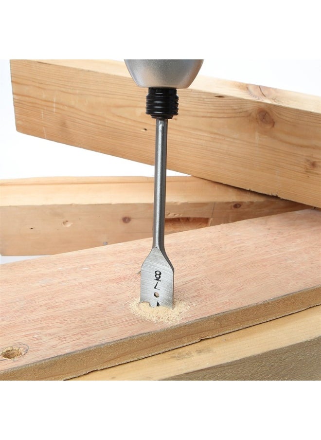 Generic 13-piece spade drill bit set, flat drill bits for woodworking, comes with boxed storage case  - Image 3