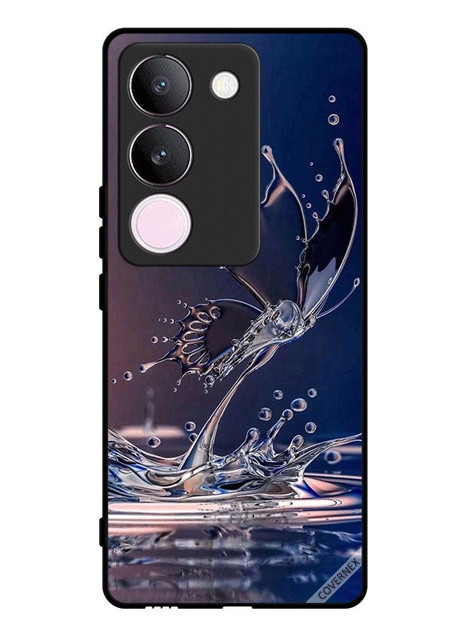 Covernex Protective Case Cover For vivo S17 Water Drops Butterfly - Image 1