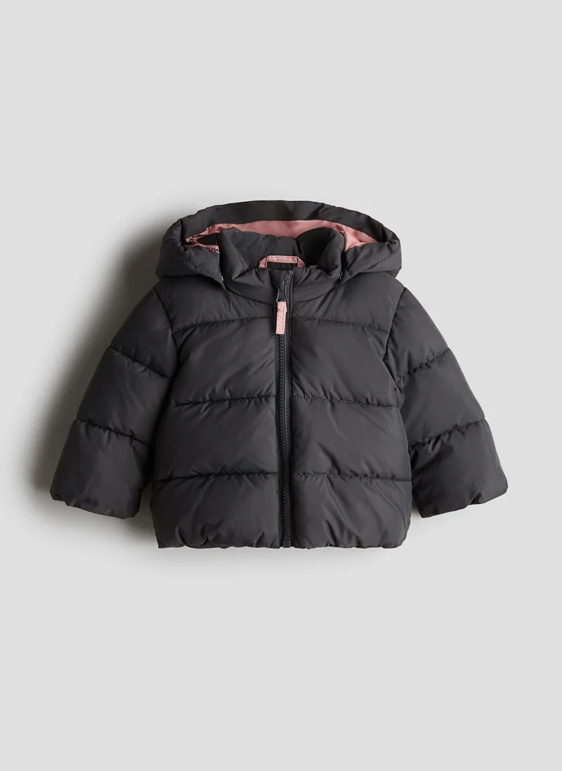 H&M Appliquéd Puffer Jacket