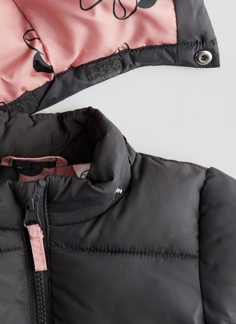H&M Appliquéd Puffer Jacket
