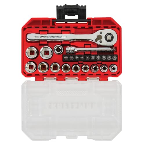 CRAFTSMAN Socket Set, 24-Piece, 1/4 Inch Drive, Metric, Includes Storage Case (CMMT12110LZ) - Image 5