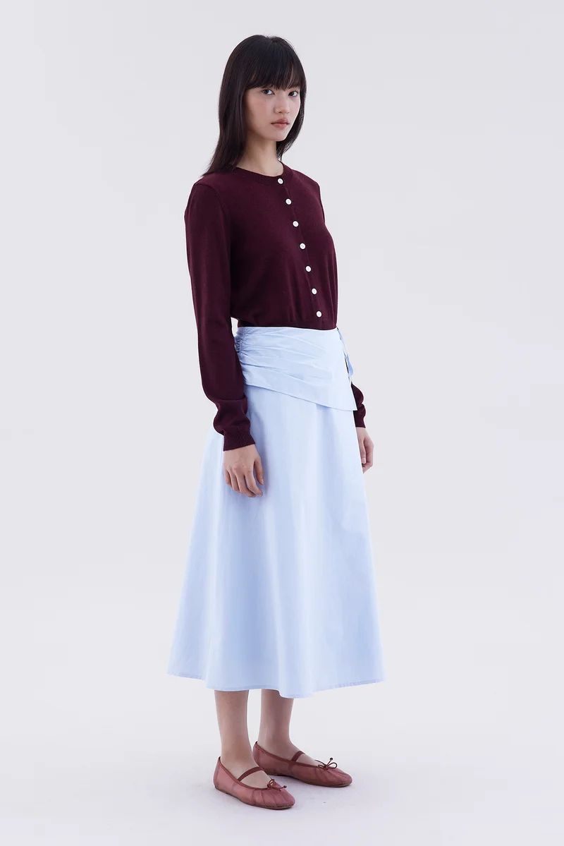 The Editor's Market Taia Wrap Layer Skirt