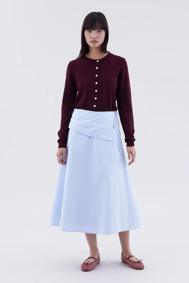 Taia Wrap Layer Skirt