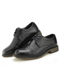 Hawkwell  Hawkwell Boy's Kids Cap Toe Dress Shoes Classic Formal Oxfordss (Little Kid/Big Kid/Youth)  - Image 5
