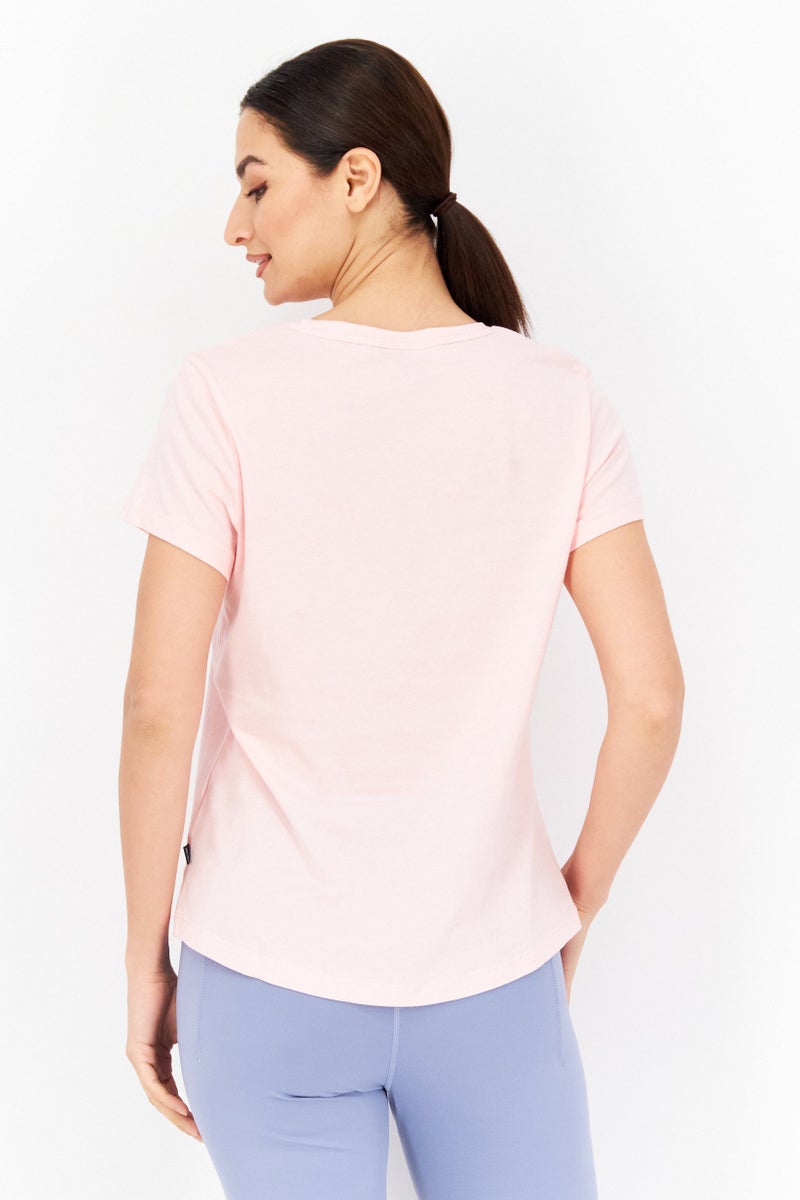 PUMA Women Sportswear Fit Short Sleeve Training T-Shirt, Pink - Image 2