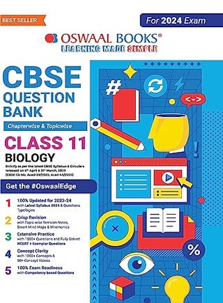 Oswaal Cbse Class 11 Biology Question Bank 2024 Exam - pzsku/ZCBFF0B0CE5D405A0994BZ/45/1744112435/31efcb34-6bc1-4485-98b2-7d219717ac5b