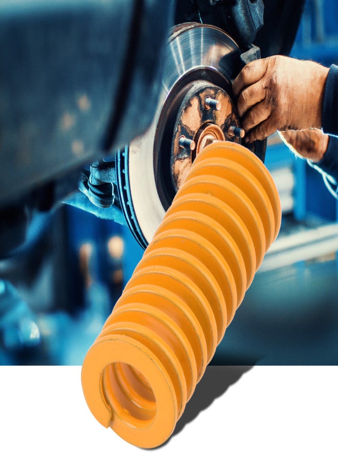 2pcs OD 10mm ID 5mm High Accuracy Steel Yellow Less Light Load Mould Die Spring (TF10*70mm) - Image 4