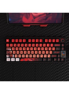 Generic Secret EVA Asuka Four-sided Transparent Pudding Key Cap PBT PC Material Sublimation Process Small Complete Set-Color:EVA Initial Number Machine Four-sided Transparent Key Cap Small Full Set  - Image 4