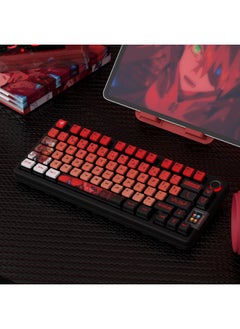 Generic Secret EVA Asuka Four-sided Transparent Pudding Key Cap PBT PC Material Sublimation Process Small Complete Set-Color:EVA Initial Number Machine Four-sided Transparent Key Cap Small Full Set  - Image 5