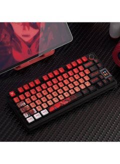Generic Secret EVA Asuka Four-sided Transparent Pudding Key Cap PBT PC Material Sublimation Process Small Complete Set-Color:EVA Initial Number Machine Four-sided Transparent Key Cap Small Full Set  - Image 3