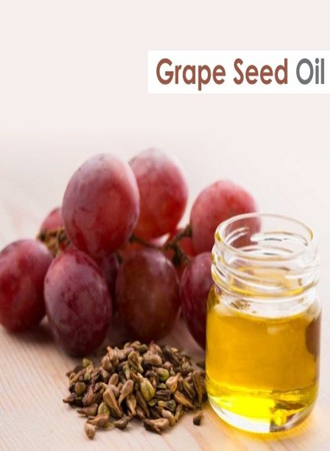 Crysalis Grape Seed (Vitis Vinifera) |100% Pure & Natural Undiluted Carrier Oil Organic Standard/Cold Pressed Oil For Glowing Skin, Healthy Hair, Nourished Face, Rich In Omega 3 - 100ML With Dropper - Image 2