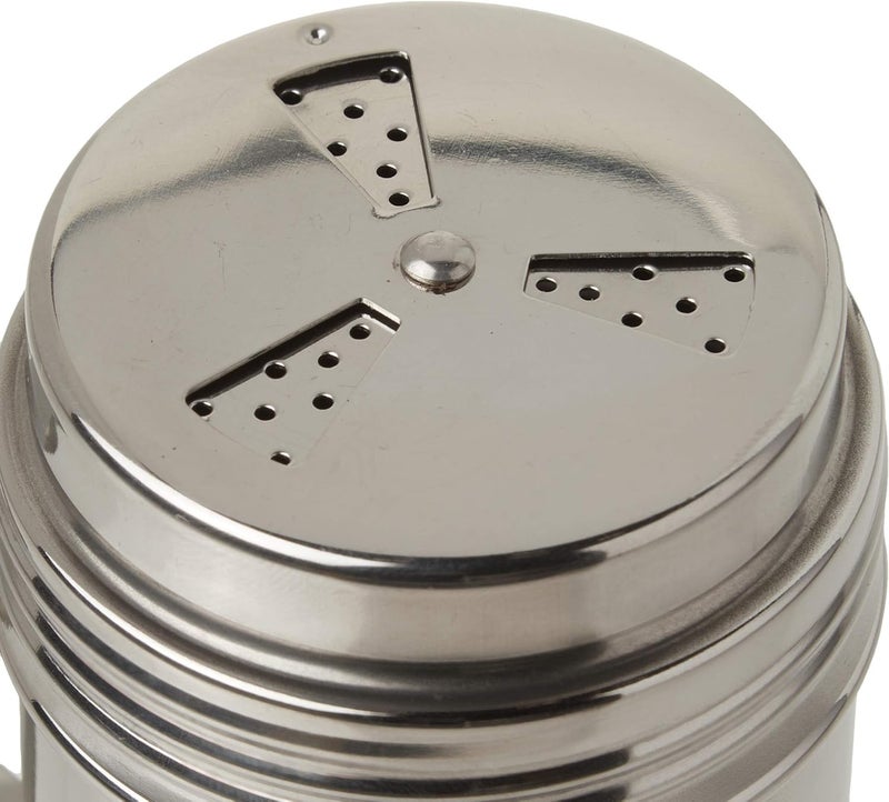 Tablecraft , 10 oz, Silver Stainless Steel Dry Rub Shaker with Handle, 10-Ounce - Image 5