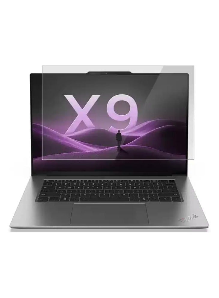 حماية شاشة متوافقة مع Lenovo ThinkPad X9-15 Aura Edition/ThinkPad X9-15 الجيل الأول (2025) مقاس 15.3 بوصة - فيلم مقوى عالي الوضوح 9H - Image 1