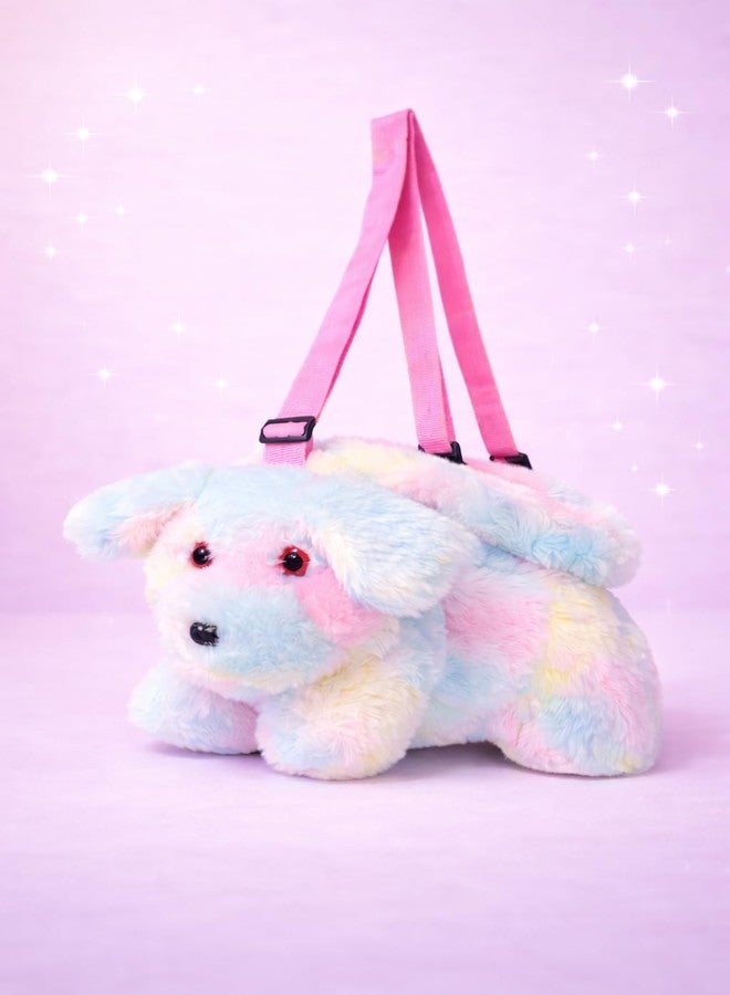 CULT FACTORY Cute Side Bag for Kids Girls Doggy Slingbag for Baby Girl Sling Bags (Multicolor) - Image 3