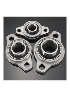 NIBEMINENT KP/KFL08 - 007 Rhombic Mount Pillow Block Bearing HLJ2760128 silver  - Image 5