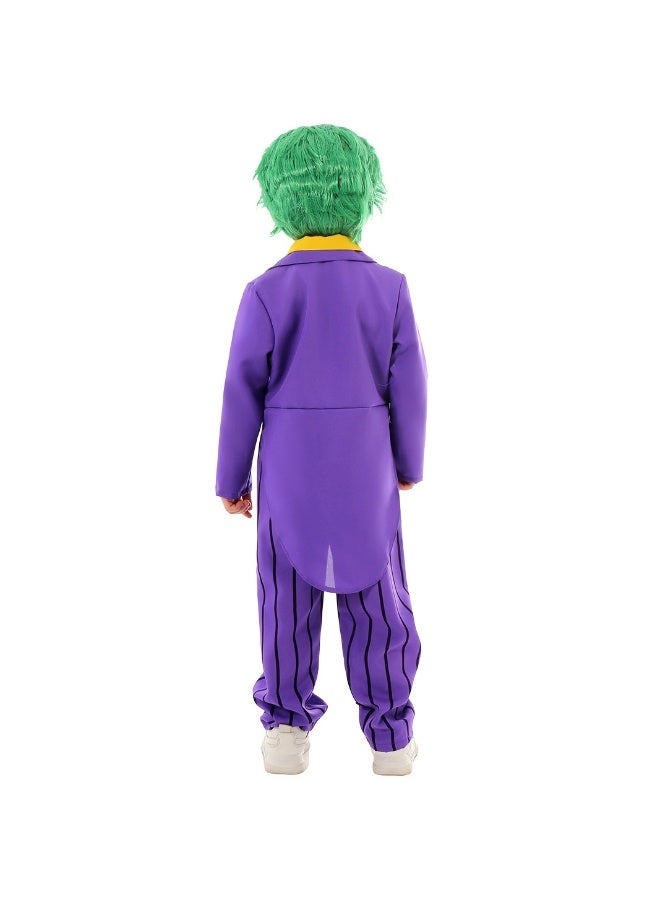 Cosplay Costume Halloween Children's Performance Costume Joker Character Costume Role-playing Costume Performance Attire - Image 4