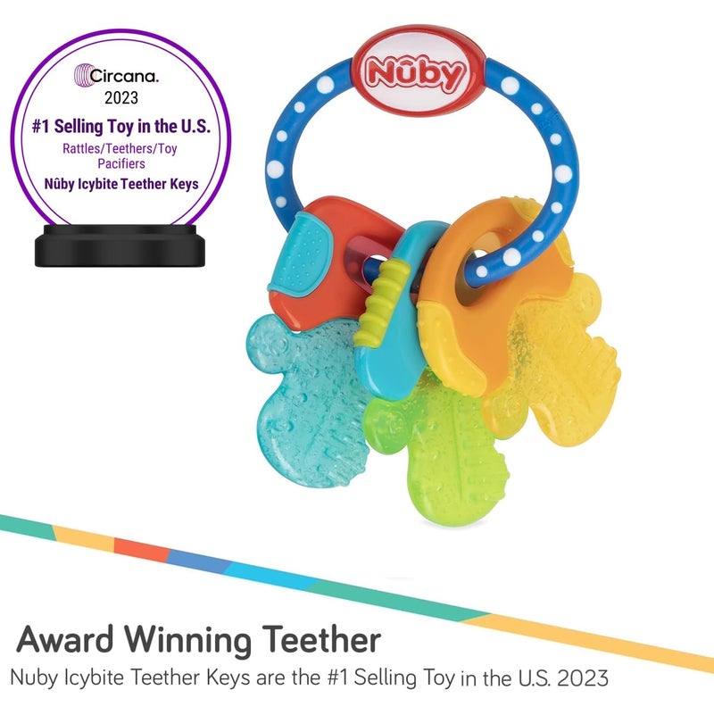 Nuby Ice Gel Teether Keys - Image 3
