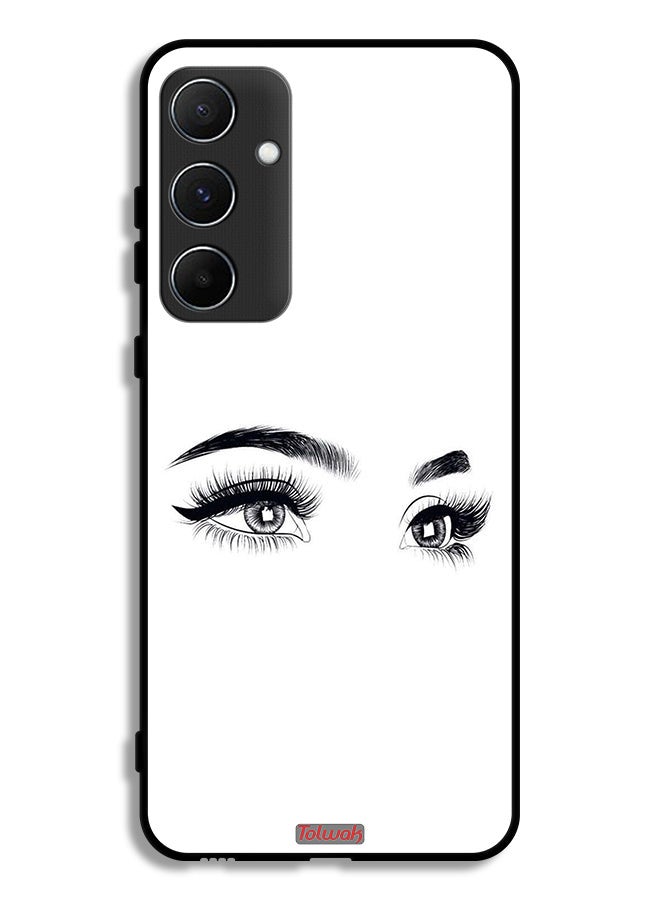 Tolwak Samsung Galaxy A55 5G Protective Case Cover Eyes Art - Image 1
