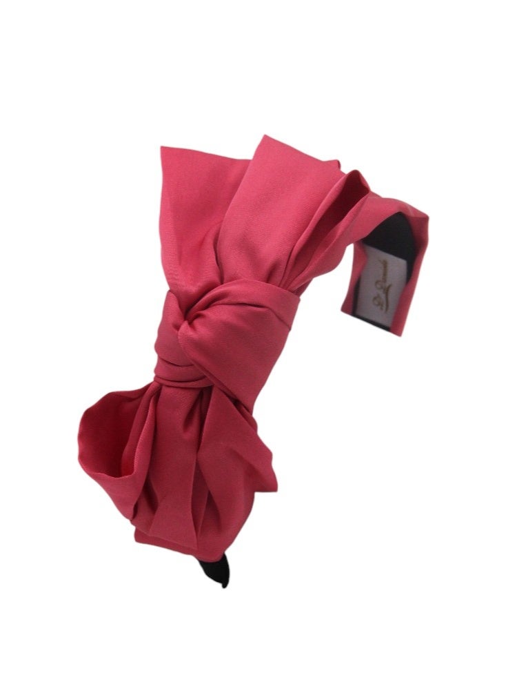 Bidani Top-knot headband - Hot Pink - Image 3