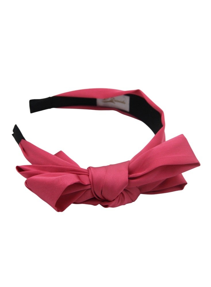Bidani Top-knot headband - Hot Pink - Image 2